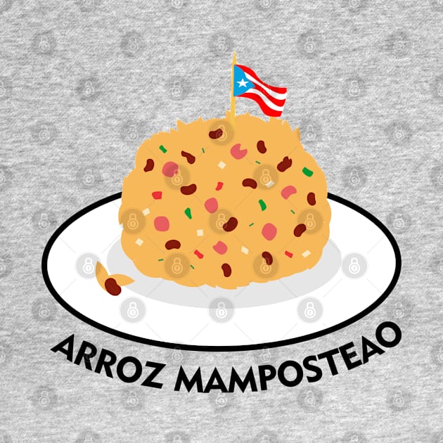 Arroz Mamposteao Puerto Rican Food Latino Caribbean Rice by bydarling